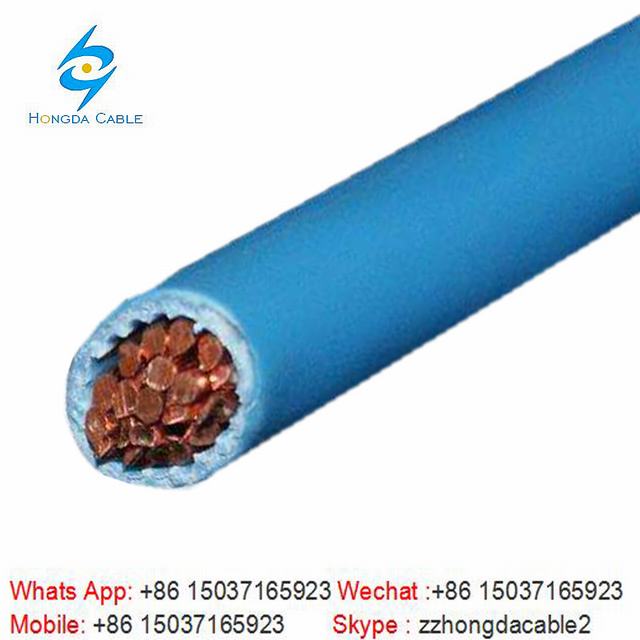 
                                 6 AWG alambre eléctrico de cobre aislados en PVC de alambre de cobre trenzado                            