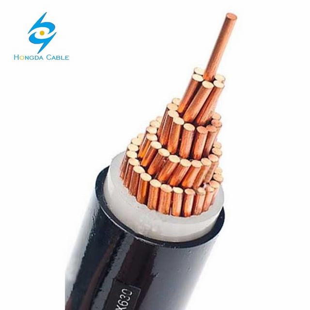 600V Single Copper Conductor XLPE Insulation Cable Ttu 500 Mcm