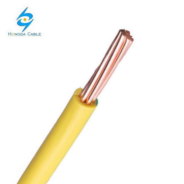  8 AWG isolados de cobre do fio de PVC cobre do fio elétrico