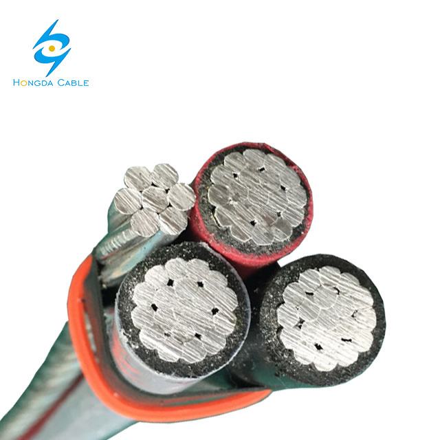 ABC Cable 3+1 Core Quadruplex 2/0 1/0 AWG Service Drop Aluminum Cable