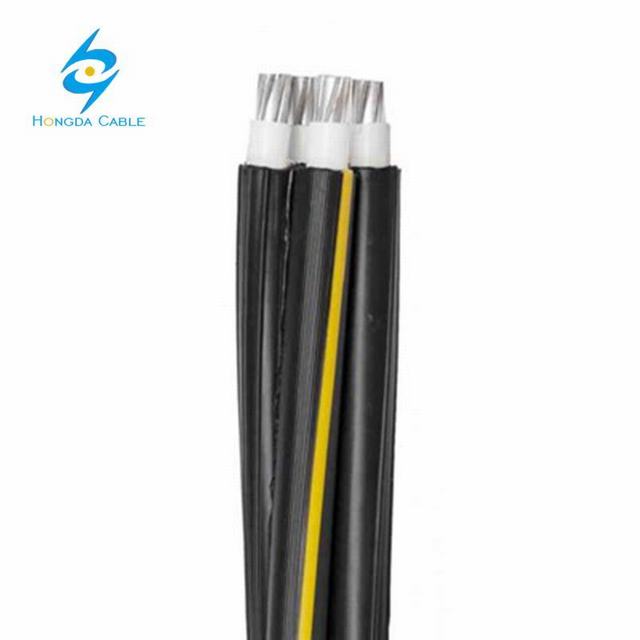  ABC-D 1kv Overhead Doppeltes-Insulated Spiral Cable für Power Distribution
