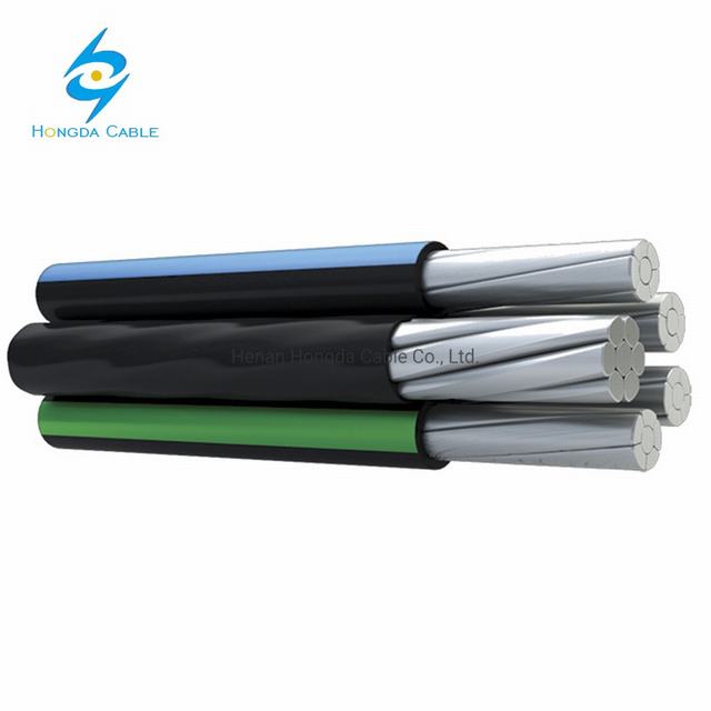 
                                 L'aluminium ABC isolés de PVC basse tension du câble électrique                            