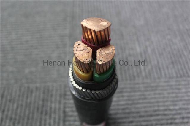 
                                 BS 6724 стандартов доспехи кабель питания 1core 3core 1900/3300 V кабели                            