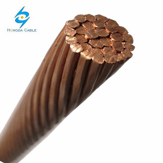  Cable de masa de cobre desnudo 16mm2 de 25mm2 de 35mm2 50mm2