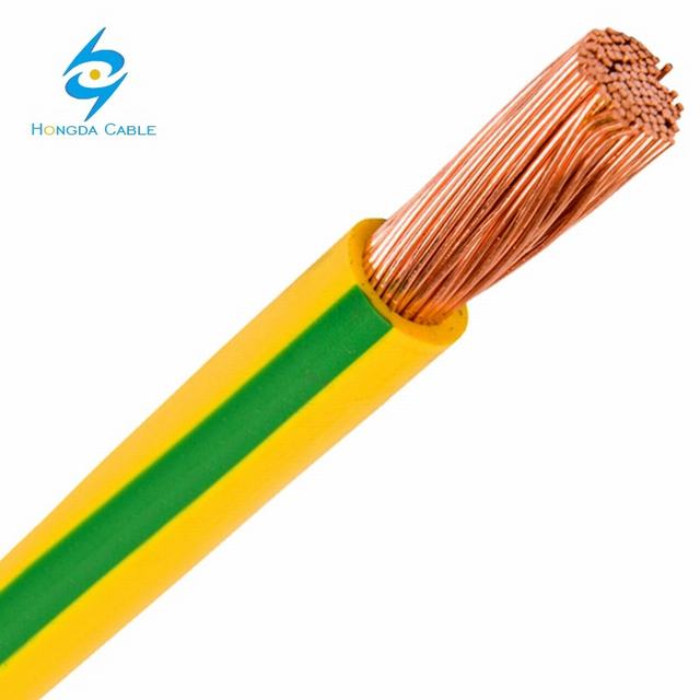 Fios de cobre nu 750 V com isolamento de PVC Noflam Cabo flexível