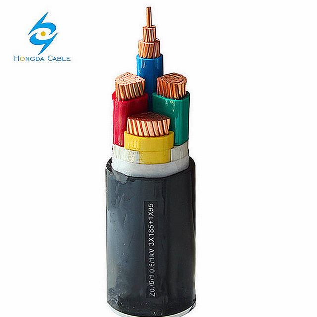 Cable Yky Ynky 0, 6/1 Kv 4X120 PVC Insulated Power Cable