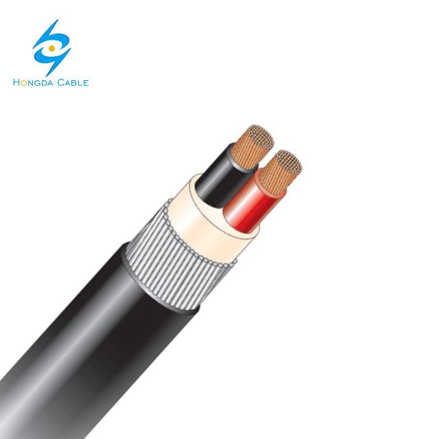 Cooper Conductor Swa Steel Wire Armour Power Cable Low Voltage Underground Cable
