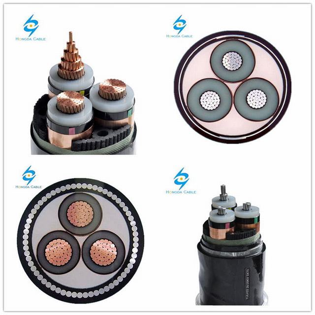 
                                 El material conductor de cobre y el material de aislamiento XLPE Cable eléctrico de Cable de cobre                            