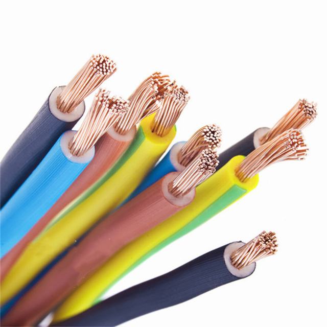 
                                 Conductor de cobre aislados en PVC de 2,5 mm de alambre y cable eléctrico de la fábrica de Henan                            