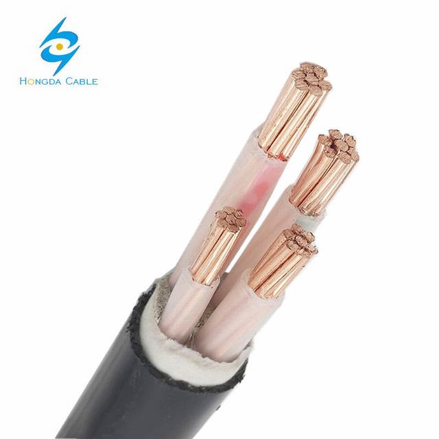  Condutores de cobre PVC Isolados em XLPE 4 Core 4mm, 6mm 10mm de cabo de alimentação CA