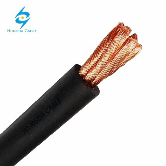 
                                 Cable de cobre soporte para electrodo monopolar 2/0 Insolated Cable de soldadura                            