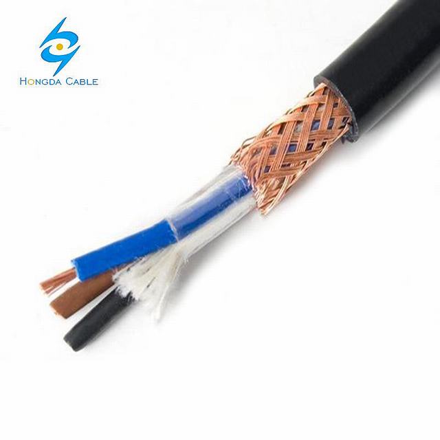  Control de la pantalla de alambre de cobre recubierto de PVC de cable Cable de control
