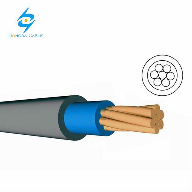  Cu/PVC/PVC de Kabel van Rvv van de Kern van de Bundel van de Draad van de Kabel 450/750V Nr 7