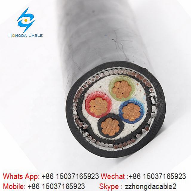 
                                 Cu/XLPE/PVC/SWA/PVC бронированные кабель 4*16 4*10 4*6                            