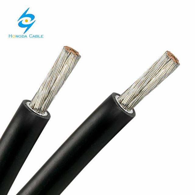  Personnalisé sur le fil câble souple de 4 mm Câble solaire