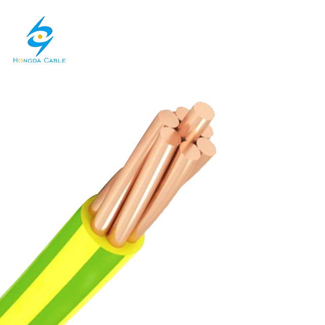 
                                 Cooper eléctrico Cable Thw aprobado por el certificado CE es de 1,5 mm estándar de 2,5 mm de cable de la vivienda                            