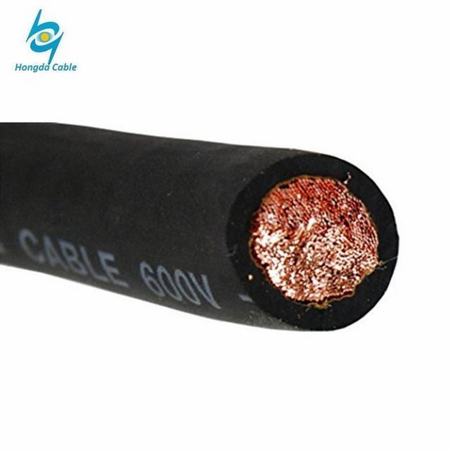 Flexible Copper Conductor Rubber Insulated Electric Welding Wire Cable 16mm2