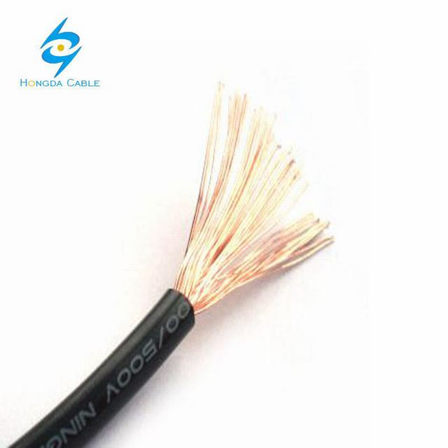  Cobre Flexible Cable aislado con PVC de 1,5 mm2 de 2,5 mm2