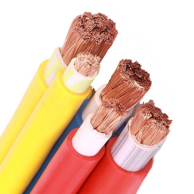 Flexible Single Solid Stranded Copper Conductor PVC Insulated Electric Wire