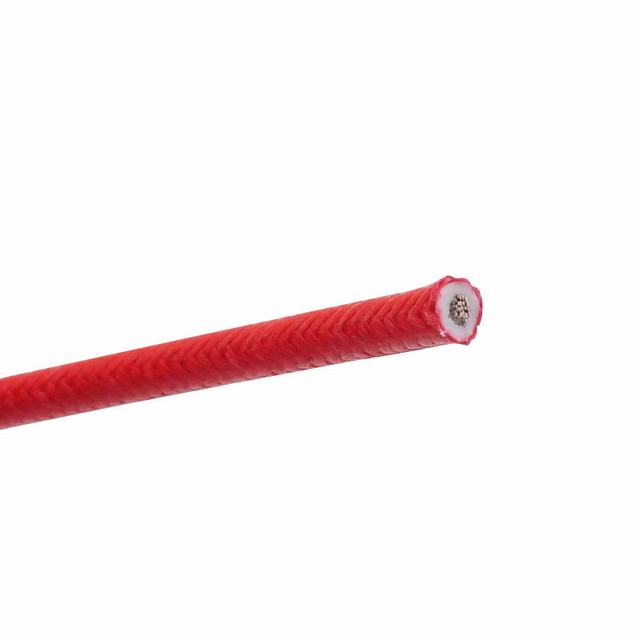 
                                 Flexibler konservierter Fassbinder-Silikon-Draht Uesd Feuer-Beweis-dem Kabel in der Mikrowellen-32/0.2 1.0mm                            