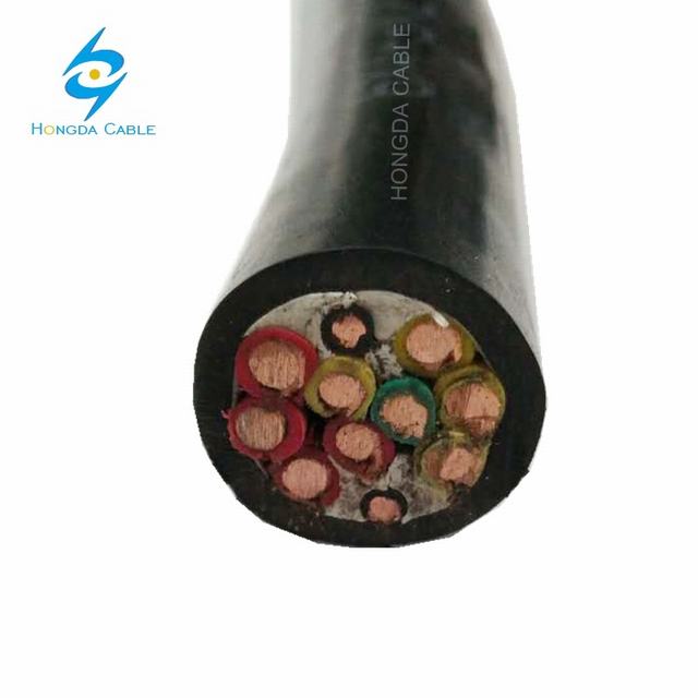 Galvanized Steel Armoured Pilot Cable 1kv 4X4 + 4X2X1.5 Control Cable