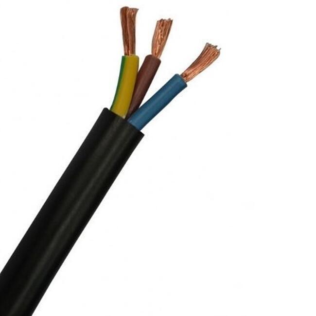 
                                 H05VV-F à la norme CEI Câble Cooper isolant en PVC souple Gaine en PVC 3core 25mm 35mm 50mm                            