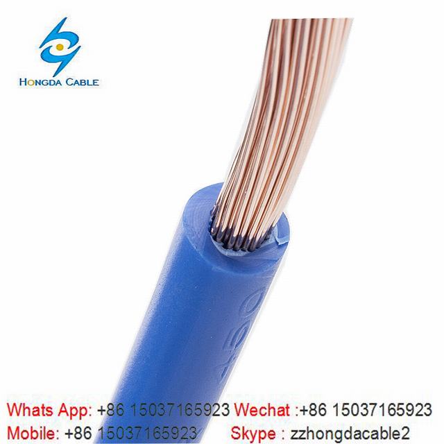 
                                 H07V-K de cable eléctrico de 1,5 mm2 de 2,5 mm2 4mm2 6mm2                            