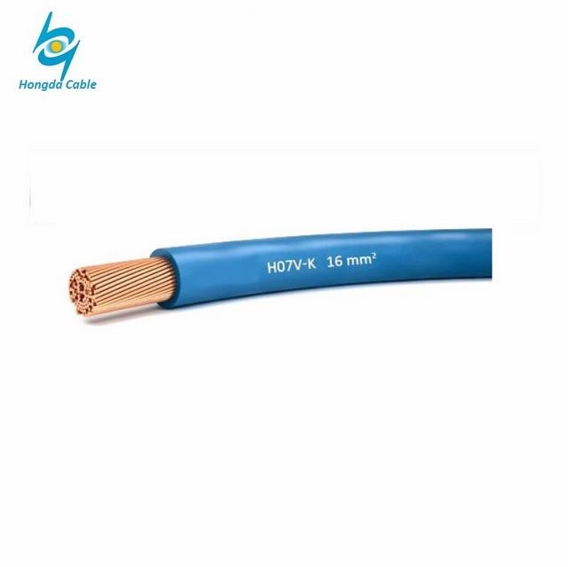  Heat-Resistant Flame-Retardant com isolamento de PVC cobre entrançado cabo eléctrico 16mm 35mm