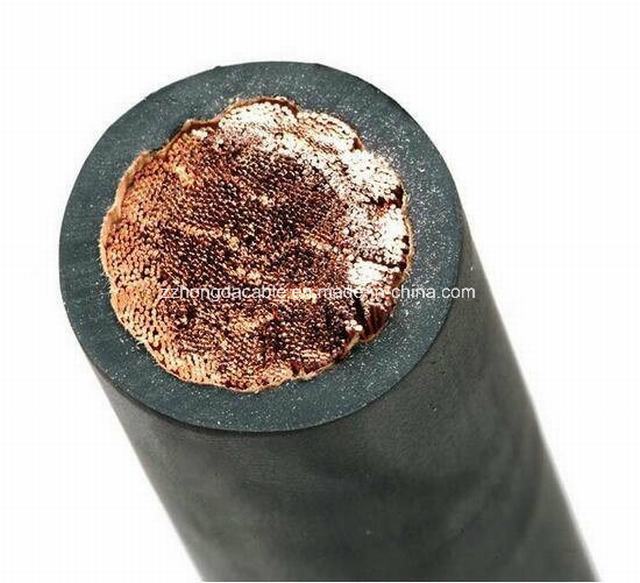 High-Flexible Pure Copper Conductor Rubber Welding Cable