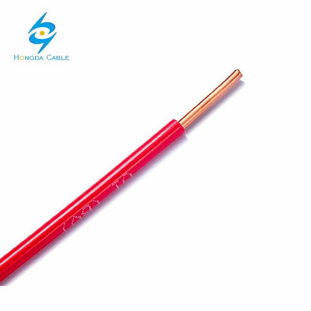  16mm2 de alta calidad de núcleo de cobre sólido en el interior de PVC de Cable Eléctrico