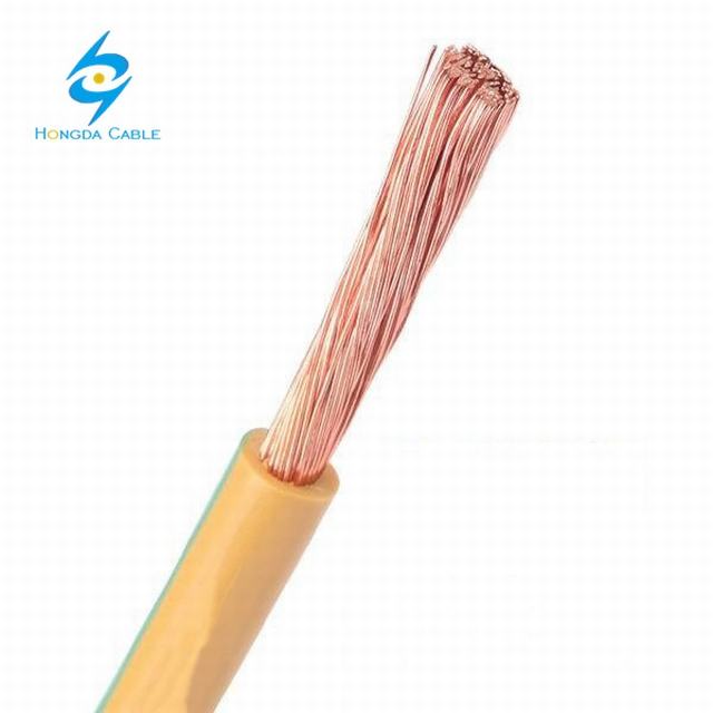 
                                 IEC 60227 condutores de cobre de isolamento de PVC Fio eléctrico RV 6mm2                            