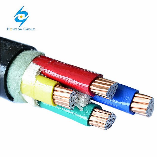  IEC 60502 1 600 / 1000V 70mm 4 Core Preço de cabo de cobre XLPE 4X70mm