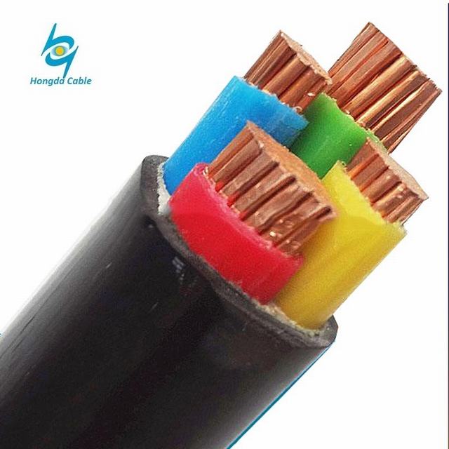  IEC60228 China 4 Kern die de ElektroOEM Cu/XLPE/PVC Kabel van de Draad van de Macht Elektrische telegrafeert
