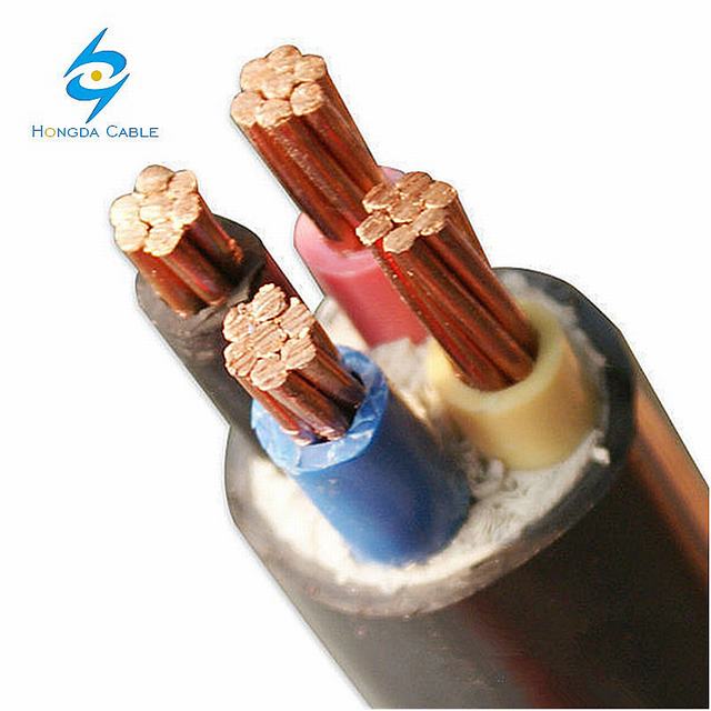 Indonesia Cable Standard XLPE 3 Phase 4 Core Cable 25mm 50mm Price
