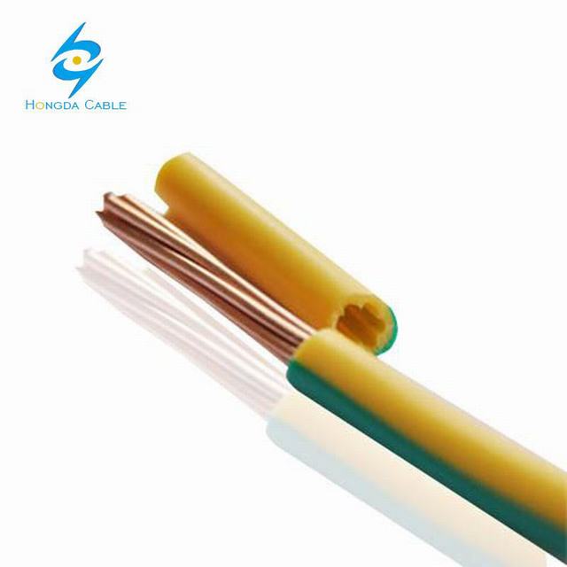 Installation Wires PVC Insulated Non Sheathed Single Core Cables for Fixed Wiring 450/750 V