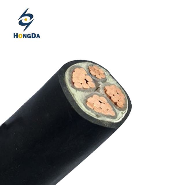 
                                 Isolier-Kurbelgehäuse-Belüftung umhüllte elektrische Leistung kabelt 4c 35mm2 Belüftung-Energien-Kabel                            