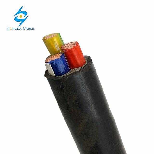  Basso cavo elettrico inguainato PVC del PVC di Nyy 3X35mm del collegare di tensione