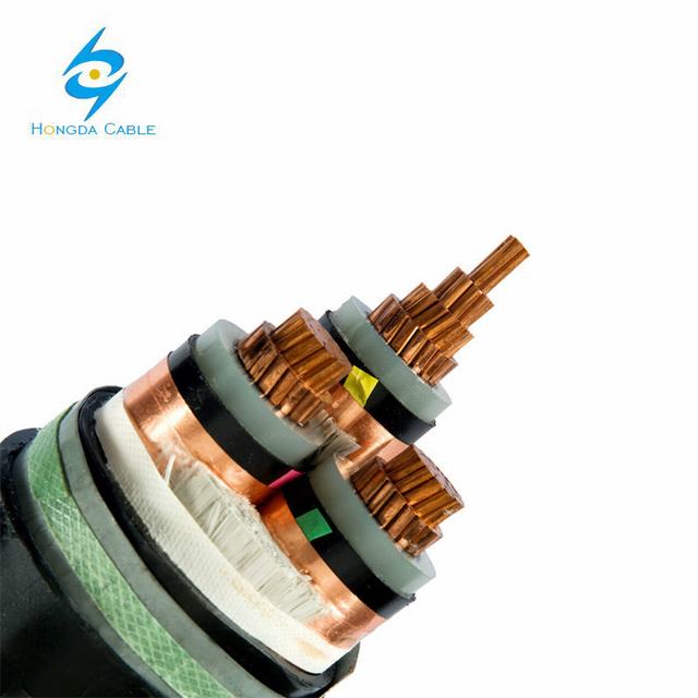  Media y Baja Tensión Cu/al núcleo del cable de alimentación estándar IEC60502