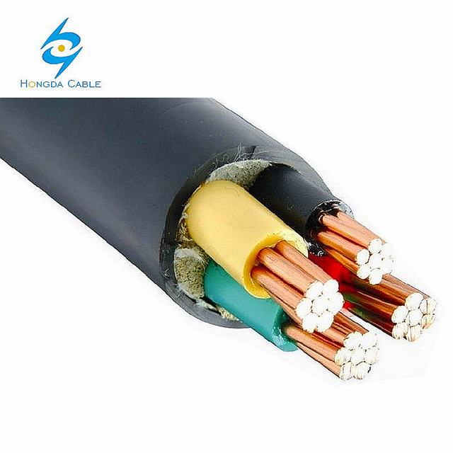  Cu XLPE des N2xy Kabel-1kv der Niederspannungs-4c 16mm2 Belüftung-kupfernes elektrisches kabel