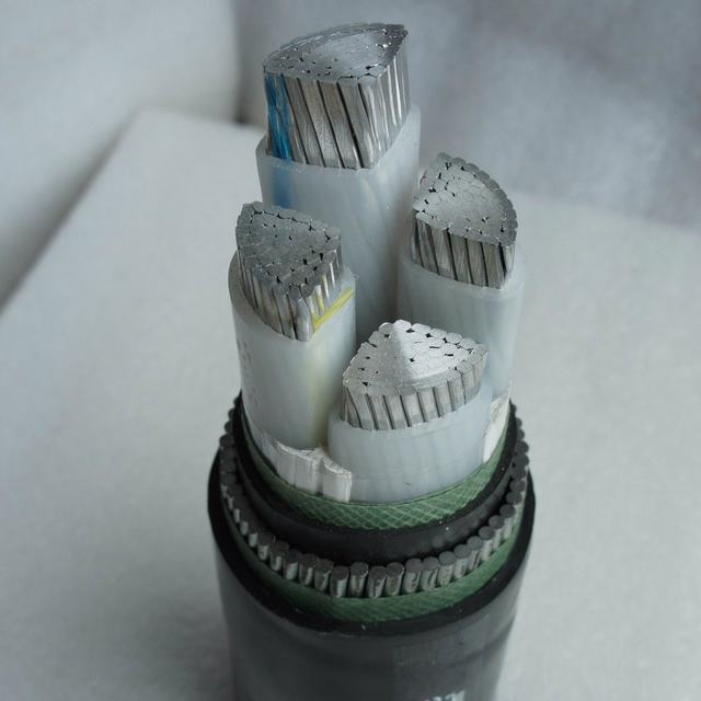  Na2xry алюминиевый проводник IEC 60502-1 Swa XLPE ПВХ 0.6/1кв подземный кабель