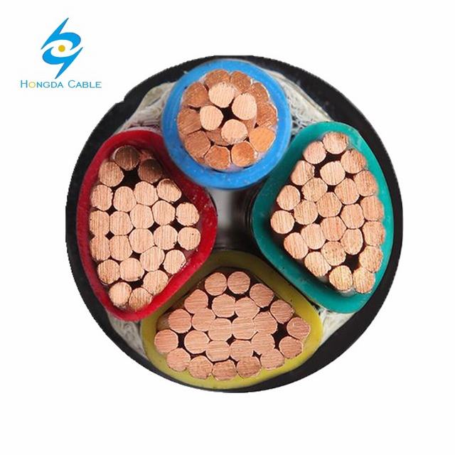 Nyy-J 3X185/95RM PVC Insulated and Double Sheathed Power Cable Nyy-G