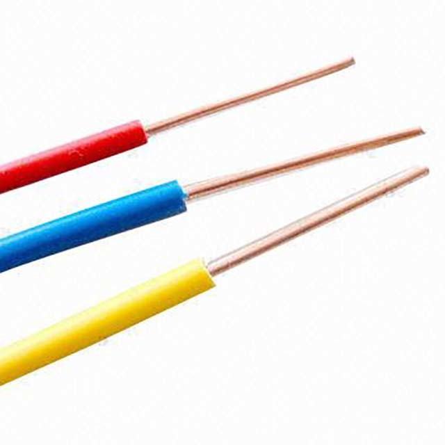 
                                 Os cabos não revestida com isolamento de PVC 4 mm2 Fio eléctrico                            