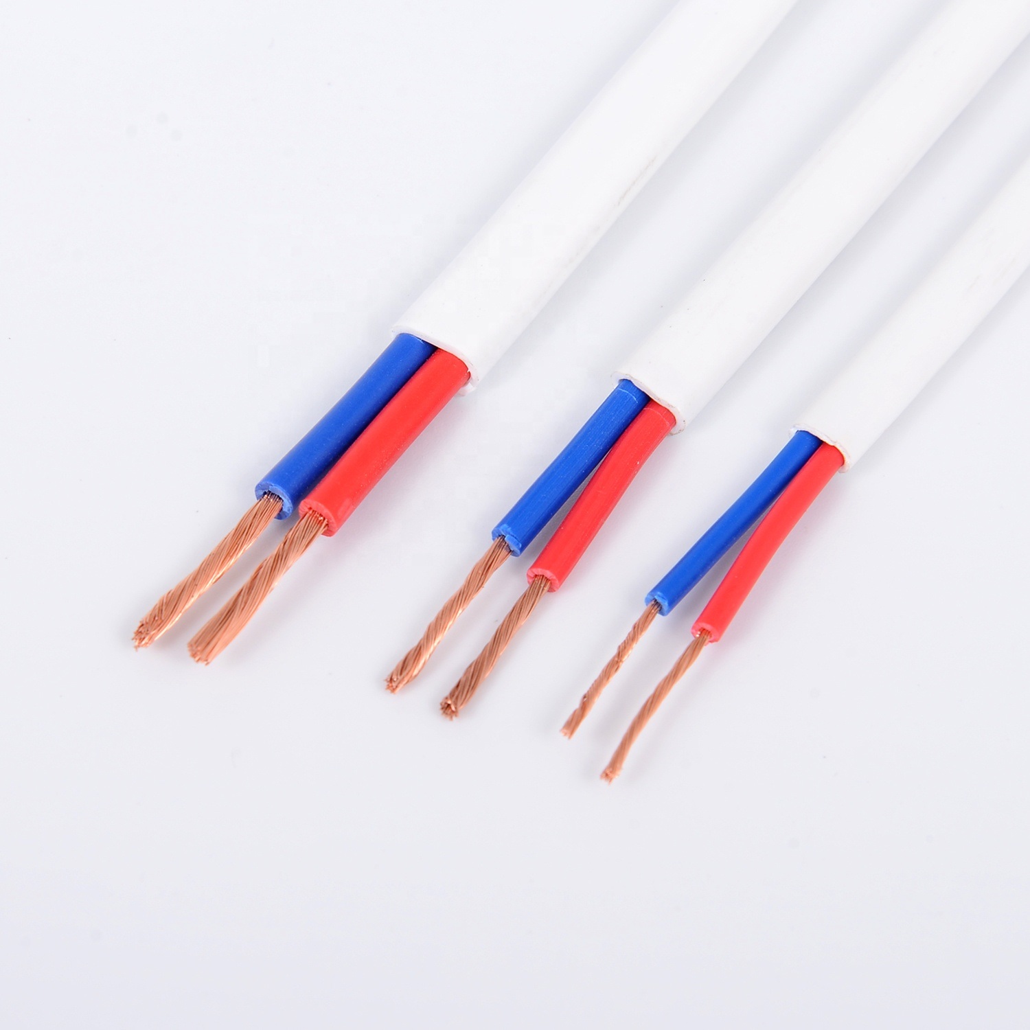 PVC Insulated PVC Sheath Flexible Flat Cable and Wire