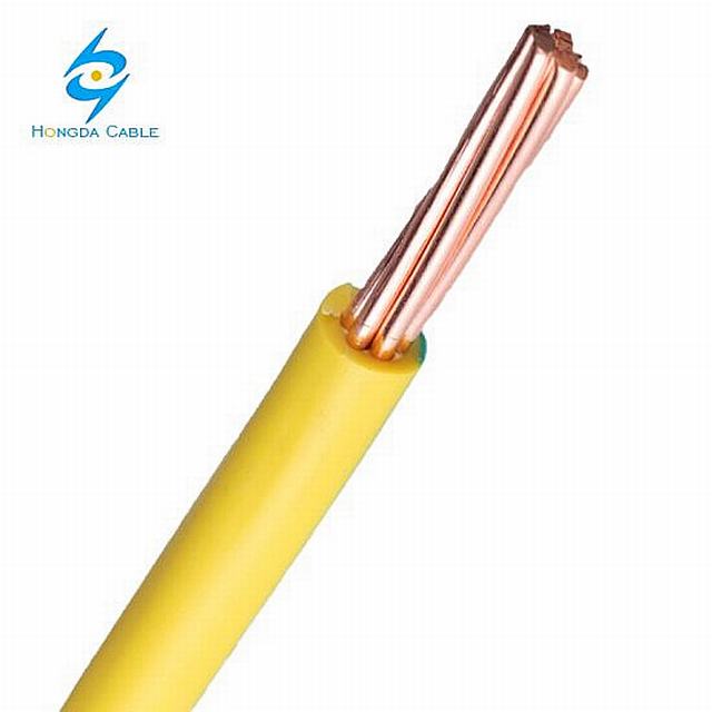 
                                 Trenzado de cable unipolar aislado con PVC 14AWG 12AWG 10 AWG 8AWG 6 AWG 4AWG                            