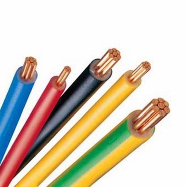 
                                 El material de aislamiento de PVC material conductor de cobre y cables flexibles                            