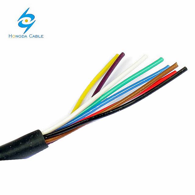 
                                 Recubierto de PVC Cable multifilar Zr Kvvrp Control 6X1,5 el cable de control                            