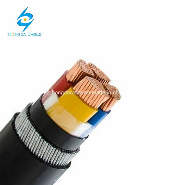Power and Signal Cable 0, 6/1kv, PVC Insulated and Sheathed Nyy Cable