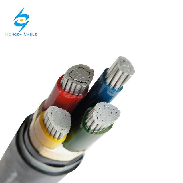 RO2V Power Cable CV Electrical Aluminum Underground Cable 4X120mm2 95mm2