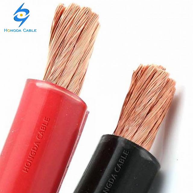 
                                 Ap el cable rojo y negro de núcleo único cable de masa flexible de 2,5 mm de 4mm 6mm para uso doméstico                            