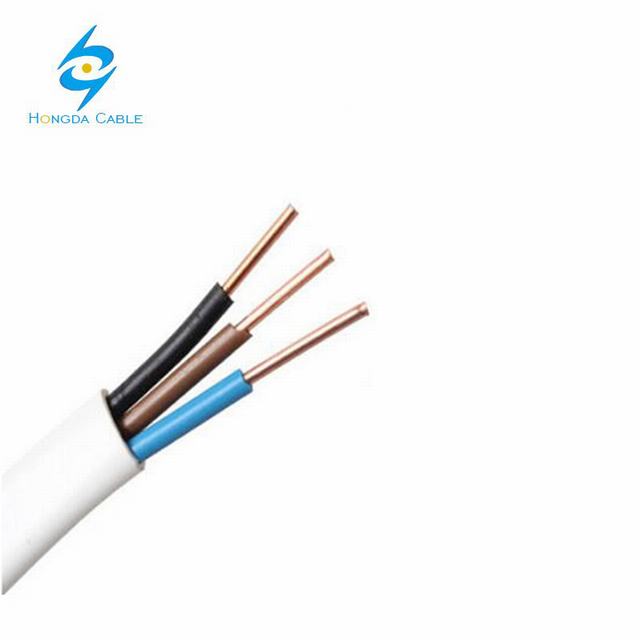 Rvv 3core Wire (P/N/G) 1.5mm, 2.5mm2 Electrical Cable/Wire PVC Insulated
